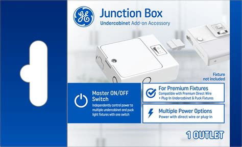 ge under cabinet junction box|ge junction box.